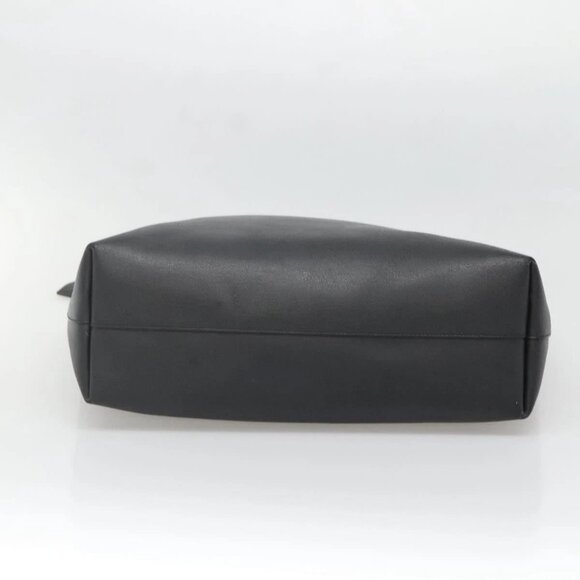 SAINT LAURENT Tote Bag Leather Black Auth 139838 - Picture 6 of 16